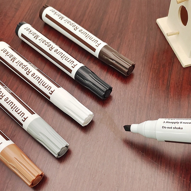 เฟอร์นิเจอร์ซ่อมปากกาสำหรับซ่อมเครื่องหมาย-infill-ติดไม้รอยขีดข่วนซ่อมชุดซ่อมปากกาทาสีไม้คอมโพสิต