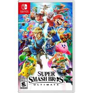 สินค้า (มือ1 พร้อมส่ง) Super Smash Bros. Ultimate Nintendo Switch Game