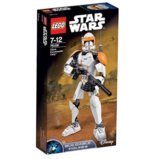 75108 : LEGO Star Wars Clone Commander Cody Buildable Figure (สินค้ากล่องไม่สวย มีรูปประกอบ)