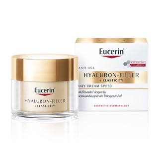 Eucerin HYALURON-FILLER + ELASTICITY DAY CREAM SPF30 50 ML สูตรกลางวัน