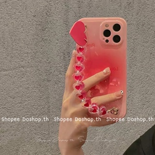 🧸 Style Korean | เคสโทรศัพท์ เคส Case สำหรับ ไอโฟน 13 13Pro 13ProMax 12 12Pro 12ProMax 11 11ProMax พร้อมสายคล้องมือ