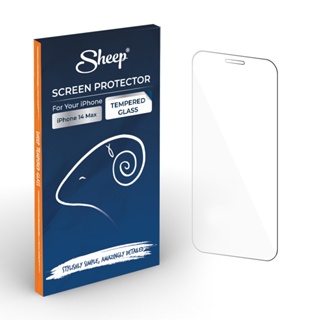 ฟิล์มกระจกสำหรับไอโฟน Sheep Tempered Glass ใส/ด้าน สำหรัยIPhone 13/13Pro/13ProMax 14/14Pro/14Plus/14ProMax กันหน้าจอแตก