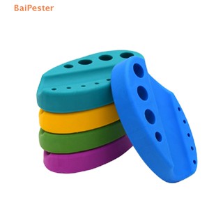 [BaiPester] 1 ชิ้น เม็ดสี ซิลิโคน สัก ปากกา ที่วางหมึก ถ้วย หม้อ ขาตั้ง เครื่องมือแต่งหน้า