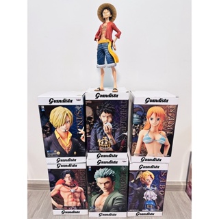 ฟิกเกอร์แท้ หายาก ONE PIECE GRANDISTA แมวทอง มือสอง สภาพดีมาก โมเดล Figure Onepiece Zoro Sanji Luffy วันพีช banpresto