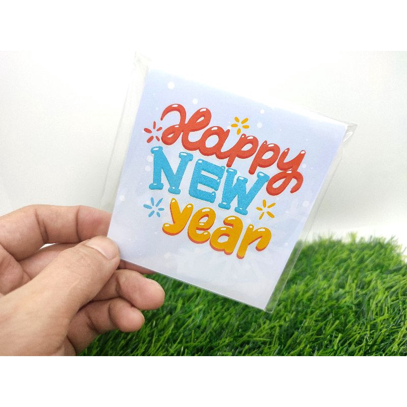 ภาพสินค้าการ์ดป๊อปอัพมินิ Happy New Year 2023 9แบบ การ์ดอวยพรน่ารัก ราคาประหยัด งานไทยส่งไว จากร้าน thaipopcard บน Shopee ภาพที่ 7