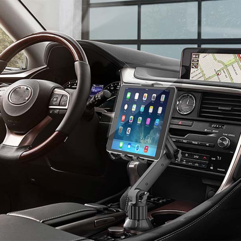 Dedicated Cup Holder Car Mount for Apple iPad Mini 2019 (sku 50566)