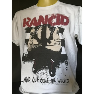 เสื้อยืดเสื้อวงนำเข้า Rancid And Out Come the Wolves Green Day NOFX Bad Religion Punk Rock Retro Vintage Style_19