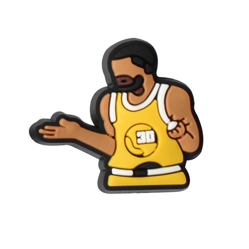 การ์ตูน Kobe Jibbitz NBA Crocs Jibbits Pin Lakers Bryant Shoe Charms ...