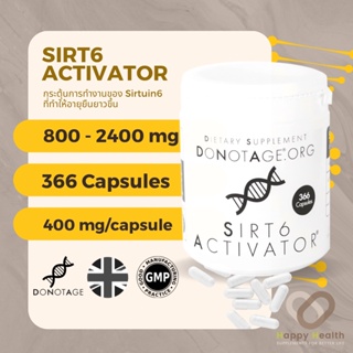 ภาพหน้าปกสินค้าSIRT6 ACTIVATOR (366 แคปซูล) Do Not Age 400 mg./เม็ด ชะลอวัยเซลล์ ซ่อมแซมดีเอ็นเอ ปกป้องเทโลเมียร์และจีโนม ที่เกี่ยวข้อง