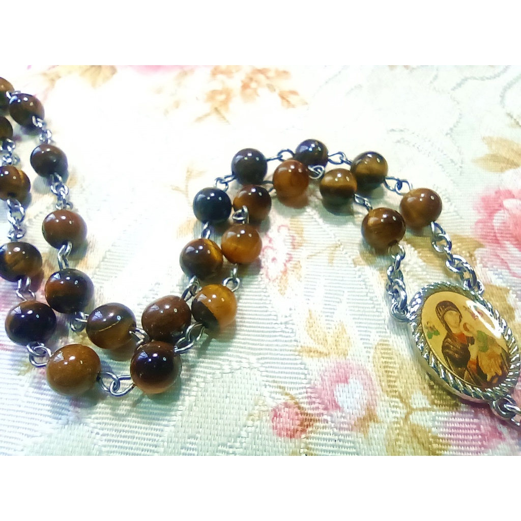 1-สายประคำ-คาทอลิก-หินตาเสือ-6-มม-tiger-eye-catholic-rosary-6-mm