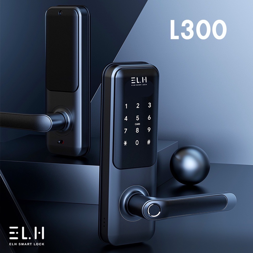 elh-smart-digital-door-lock-l300-กลอนประตูดิจิตอล-รับติดตั้ง