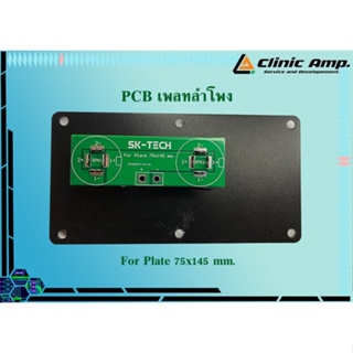 PCB เพลทลำโพง Plate + PCB (75*145)