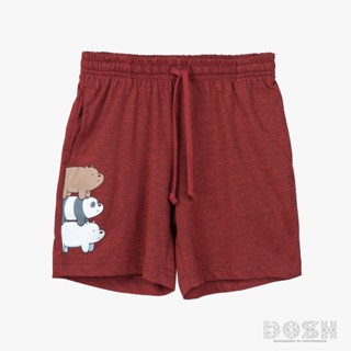 DOSH KIDS UNISEX SHORTS WE BARE BEARS กางเกงขาสั้นเด็กหญิง-ชาย9DBBBR5005-RE