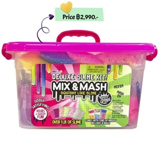 Mix &amp; Mash Deluxe Slime Kit สลามกล่องใหญ่ของแท้นำเข้าจากอเมริกา