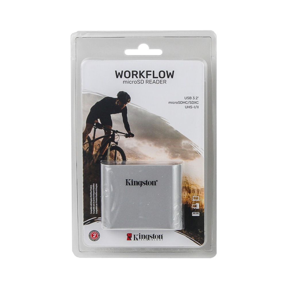 Kingston MobileLite Plus SD Reader USB 3.2 Gen 1 Workflow Dual-Slot SDHC/SDXC UHS-II (WFS-SD