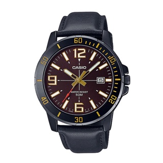 🎁CASIO STANDARD MTP-VD01BL-5B ของแท้ 100% พร้อมส่ง ประกัน 1 ปี