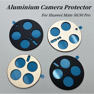 ตัวป้องกันกล้อง อลูมิเนียม สําหรับ Huawei Mate 50 Pro เคสด้านหลัง เลนส์โลหะ สําหรับ Huawei Mate 50pro