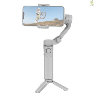 Foldable Gimbal Stabilizer for Smartphone 3-Axis Phone Gimbal Anti-Shake Phone Vlog Stabilizer Max.260g Load Horizontal Vertical Modes Face Tracking Zoom Timelapse with Mini Tripod Replacement for iPhone 14/13/12/11