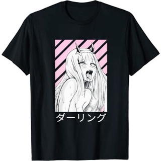 Darling Anime Waifu Manga Japanese for Men Women T-Shirt - Putih, S
