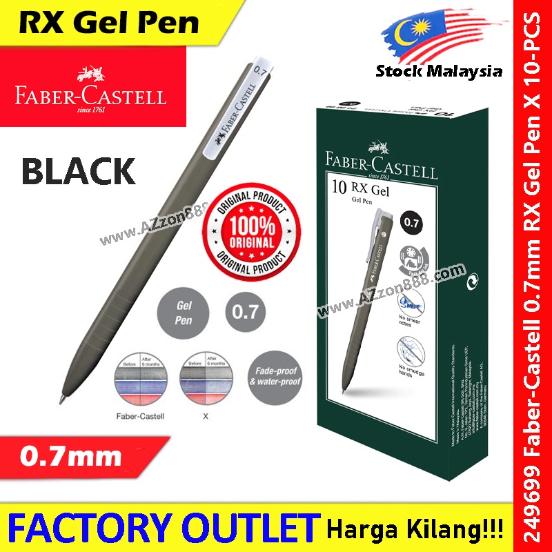 10-ชิ้น-faber-castell-0-7-มม-rx-เจลบอลปากกา-faber-castell-rx-ปากกาเจล-249651-249699-249621-0-7-มม