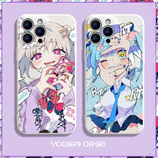 Sweet cool girl เคสไอโฟน iPhone 11 8 Plus case X Xr Xs Max Se 2020 cover เคส iPhone 13 12 pro max 7 Plus 14 pro max
