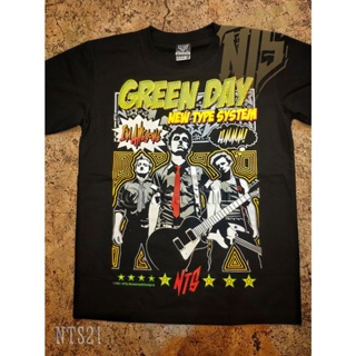 Green Day ROCK เสื้อยืด เสื้อวง เสื้อดำ สกรีนลายอย่างดี ผ้าหนานุ่ม ไม่หดไม่ย้วย  T SHIRT S M L XL XXL_27