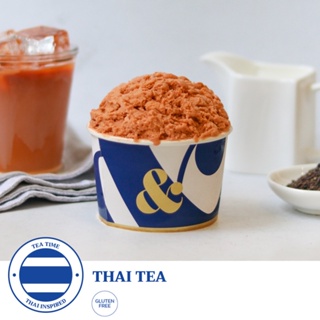 Thai Tea ( เจลาโต้ ชาไทย ขนาด 4/8/16 oz.) ส่งทั่วประเทศ - Ampersand Gelato