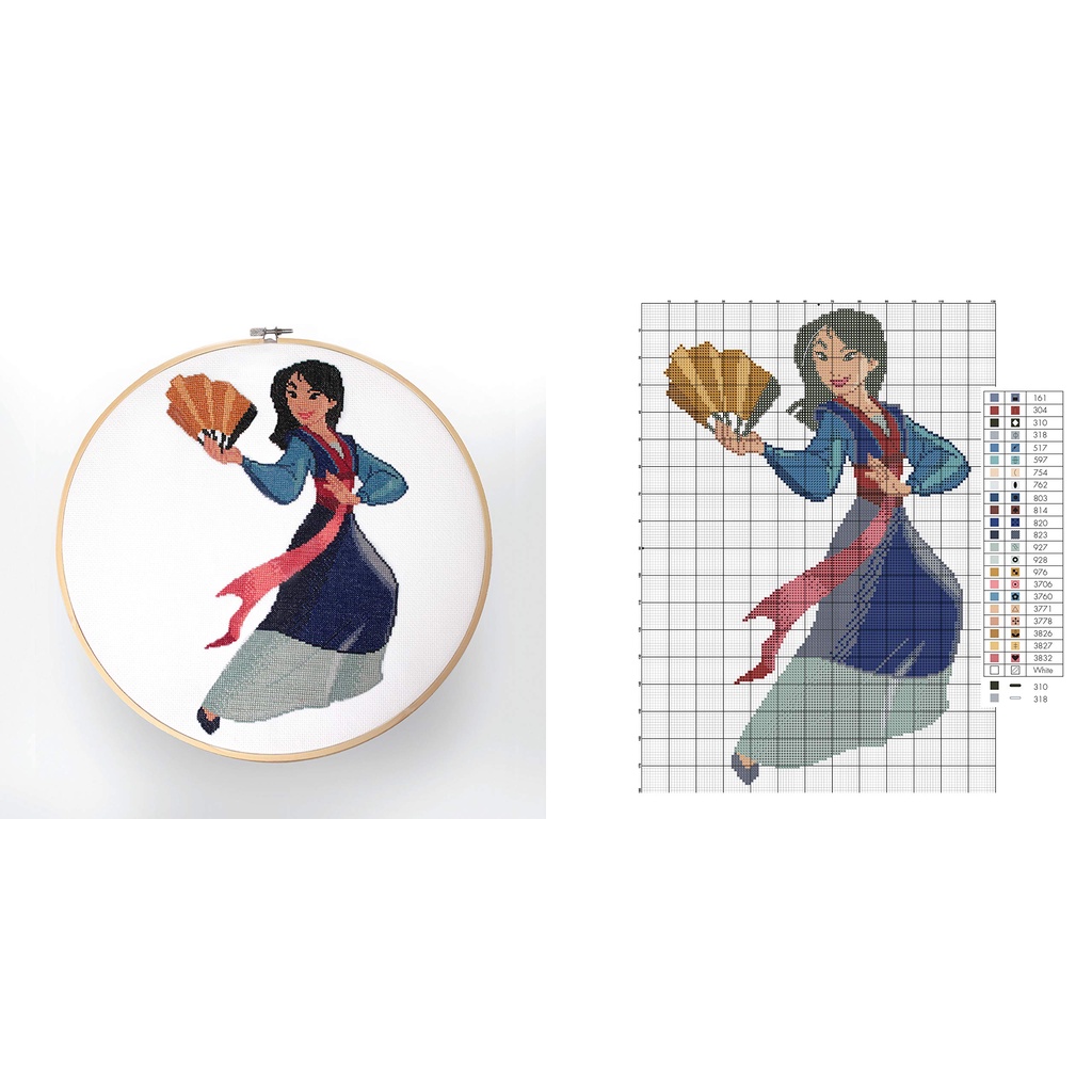 disney-princess-cross-stitch-22-easy-to-follow-patterns-featuring-ariel-belle-jasmine-mulan-and-more