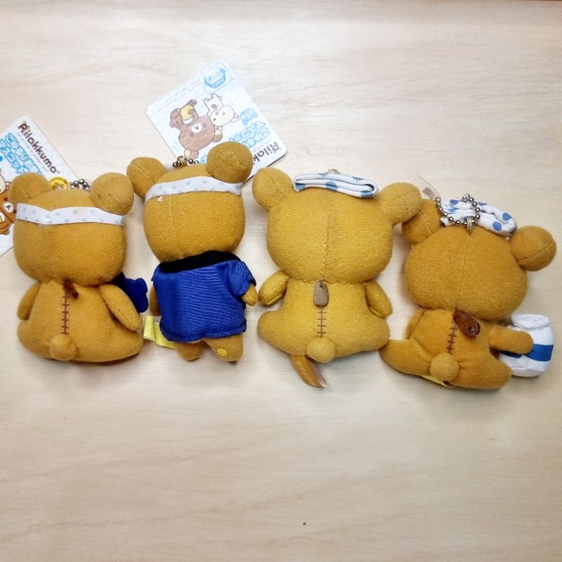 พวงกุญแจตุ๊กตาหมีริลัคคุมะ-หน้าร้อนญี่ปุ่น-rilakkuma-งานลิขสิทธิ์แท้จากญี่ปุ่น