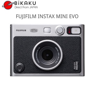 🇯🇵【Direct from Japan】FUJIFILM INSTAX MINI EVO Instant Film Camera /Digital Camera/smartphone Printer Ins Mini Evo Black Set