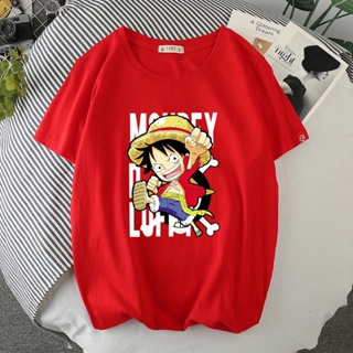 ▩◄เสื้อยืด แขนสั้น ลาย One Piece Luffy เหมาะกับฤดูร้อน สำหรับผู้ชาย เสื้อยืดฤดูร้อน_31
