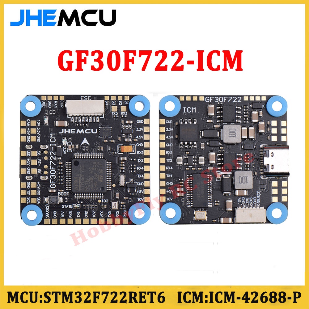 DYS F7 F722 Flight Controller 30x30 HD/Analog Two-in-one for Freestyle FPV Drone Racing Drone Quadcopter (FC722