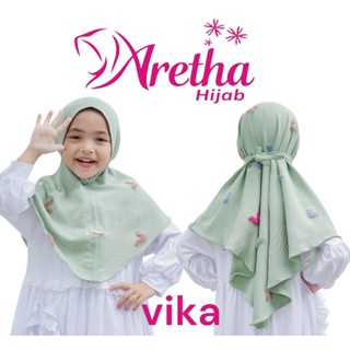 Vika LOVE KIDS HIJAB ORI ARETHA แบบทันที