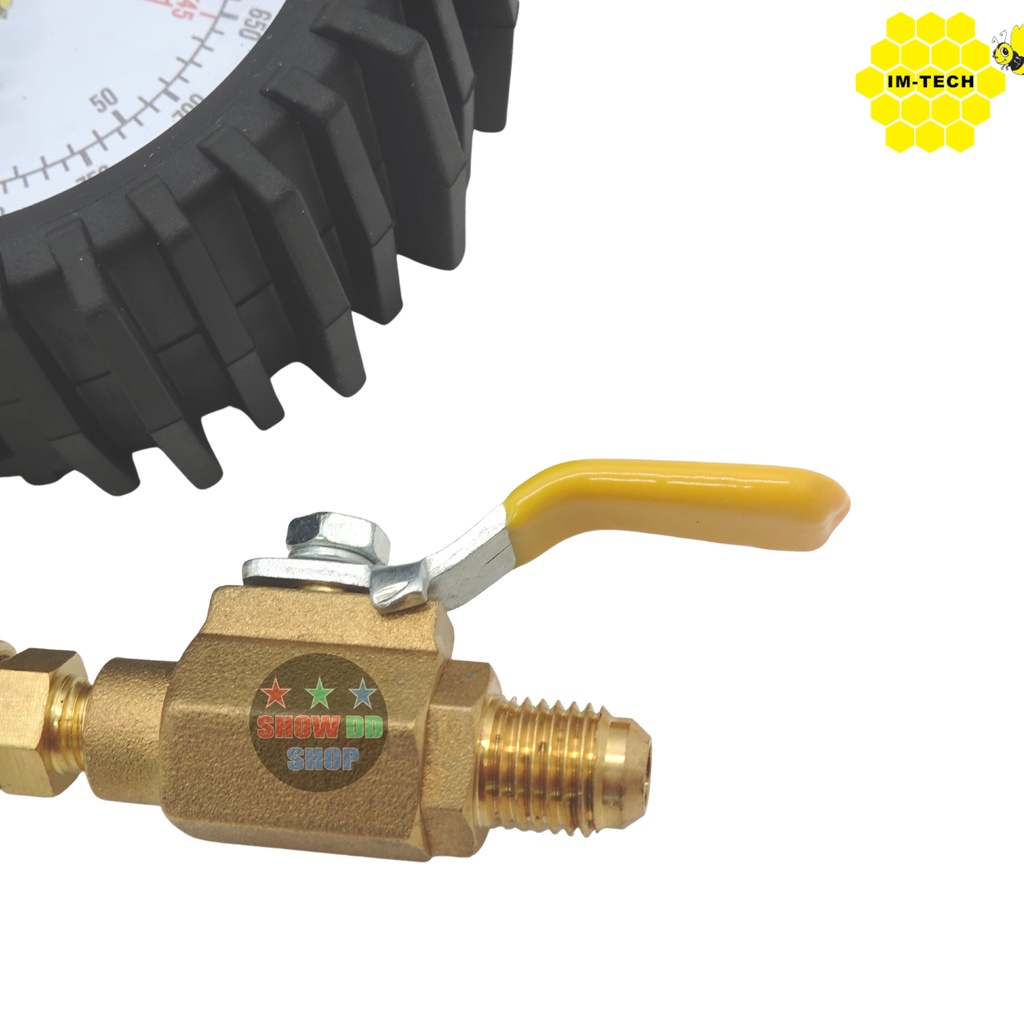 ภาพสินค้าเกจ์วัดระบบ ไนโตรเจน IM-TECH ทดสอบ ระบบ N2 Testing Pressure Gauge รุ่นAS-L1385 จากร้าน showddshop บน Shopee ภาพที่ 5