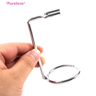Purelove> Men Steel Safety Razor Stand Double Edge Razor Art Holder Shaver Accessories new