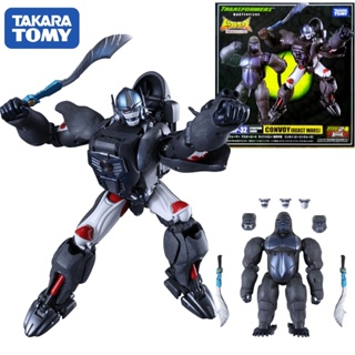 TAKARA TOMY ของเล่นฟิกเกอร์ KO Beastwars Masterpiece MP-32 MP32 BW Optimus Primal KO สําหรับเด็ก