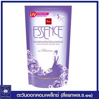 *เอสเซ้นซ์ สเปรย์หอมรีดผ้าเรียบ กลิ่นบลอสซั่ม (สีม่วง) ถุงเติม 500 มล. 2112