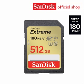 ภาพหน้าปกสินค้าSanDisk Extreme SDXC Card 512GB ความเร็ว อ่าน 180MB/s เขียน 130MB/s (SDSDXVV-512G-GNCIN) ที่เกี่ยวข้อง