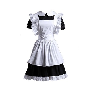 Gothic maid dressLolitaCute classicBlack and white maid cosplay