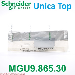MGU9.865.30 Unica Top/Class - blind cover plate for - 0.5 m - aluminium Schneider Electric Unica Top/Class ฝาอุดSchneide