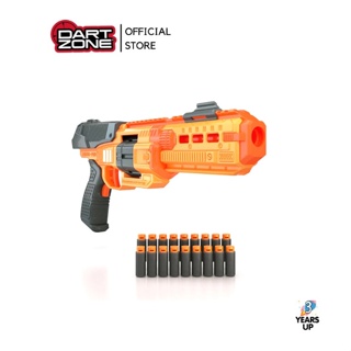 DART ZONE® ปืนของเล่น กระสุนโฟม ดาร์ทโซน แม็กซ์ ดิวซ์ โปร MAX Deuce Pro Dart Blaster (125 FPS) ของเล่นเด็กผช ปืนเด็กเล่น เกมส์ยิงปืน ต่อสู้ (ลิขสิทธิ์แท้ พร้อมส่ง) Adventure Force soft-bullet gun toy battle game