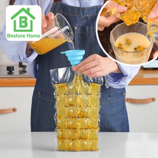 BestoreHome ถุงทำน้ำแข็ง ถุงพลาสติกสำหรับทำน้ำแข็ง แพ็ค 10 ชิ้น