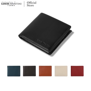 Louis Montini (NEVILLE) กระเป๋าสตางค์หนังแท้ กระเป๋าสตางค์ผู้ชาย หนังวัวแท้ Mens Wallet TTM061