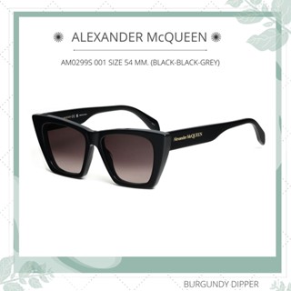 แว่นกันแดด ALEXANDER MCQUEEN : AM0299S 001 sz.54 (Black-Black-Grey)