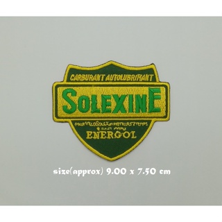 Solexine ตัวรีดติดเสื้อ แจ๊คเก็ต อาร์ม  ยีนส์ Hipster Embroidered Iron on Patch  DIY