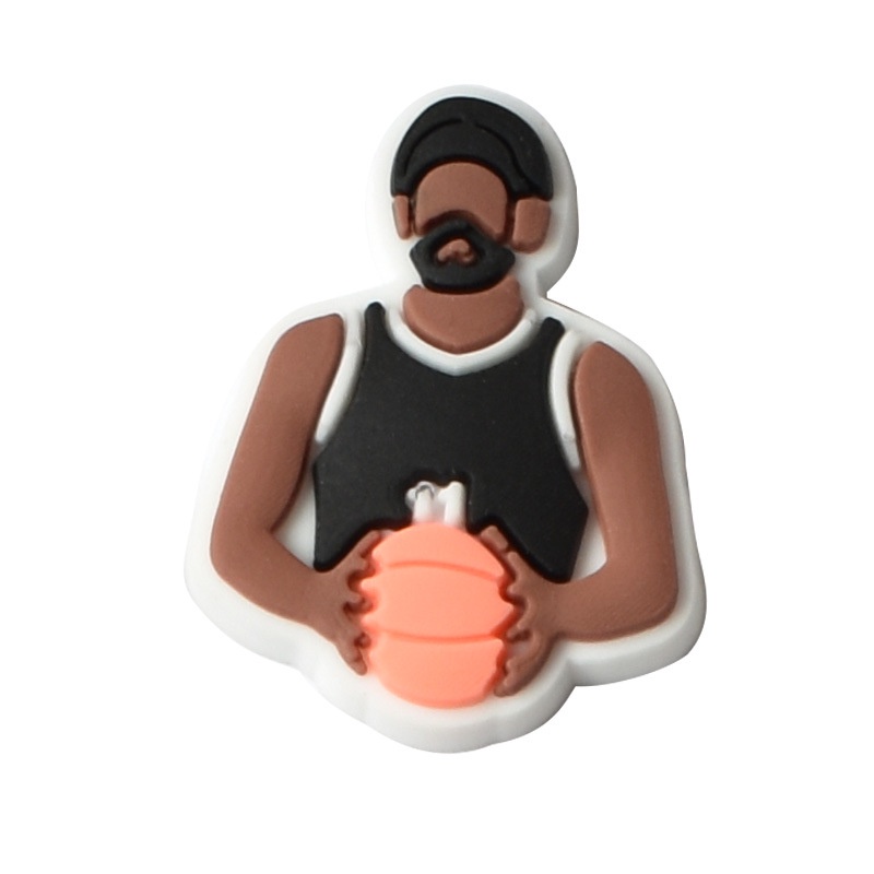 การ์ตูน Kobe Jibbitz NBA Crocs Jibbits Pin Lakers Bryant Shoe Charms ...
