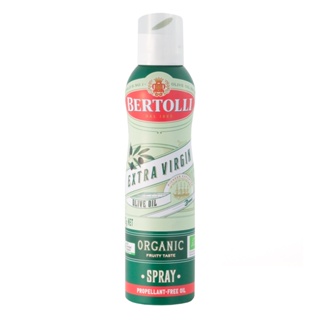 ภาพขนาดย่อสินค้าBertolli Organic Extra Virgin Olive Oil Spray เบอร์ทอลลี่ ออร์แกนิค สเปรย์ 132 กรัม