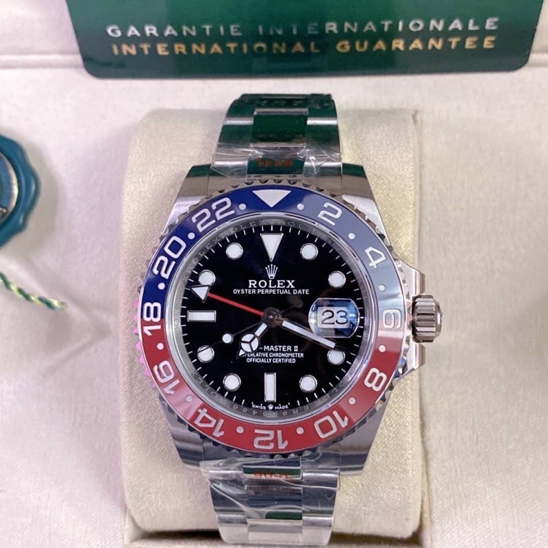 นาฬิกา-rolex-รุ่น-gmt-master-ii-swiss-โรงงาน-ew-ใส่สลับแท้