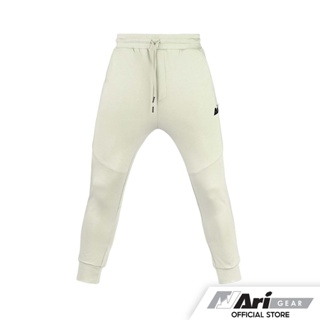 ARI EZY JOGGER PANTS - WARM GREY/BLACK กางเกงจ็อกเกอร์ อาริ อีซี่ สีเทาอ่อน