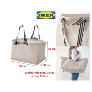 ภาพหน้าปกสินค้าถุงอิเกีย สินค้าพร้อมส่ง IKEA อิเกีย GÖRSNYGG เยอร์สนีกก์ (L) ถุงใส่ของ ถุงหิ้ว กระเป๋า ขนาดใหญ่ ที่เกี่ยวข้อง